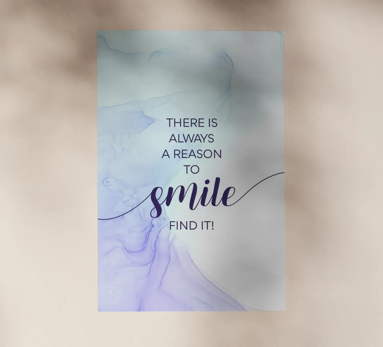 THERE IS ALWAYS A REASON TO SMILE | floating colors pellicola backlit da Melanie Viola