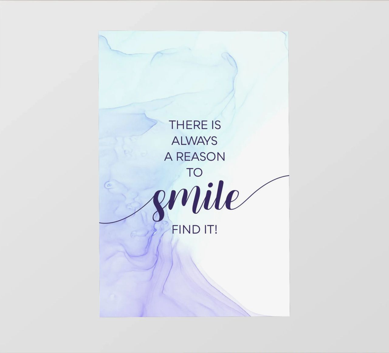 THERE IS ALWAYS A REASON TO SMILE | floating colors pellicola backlit da Melanie Viola