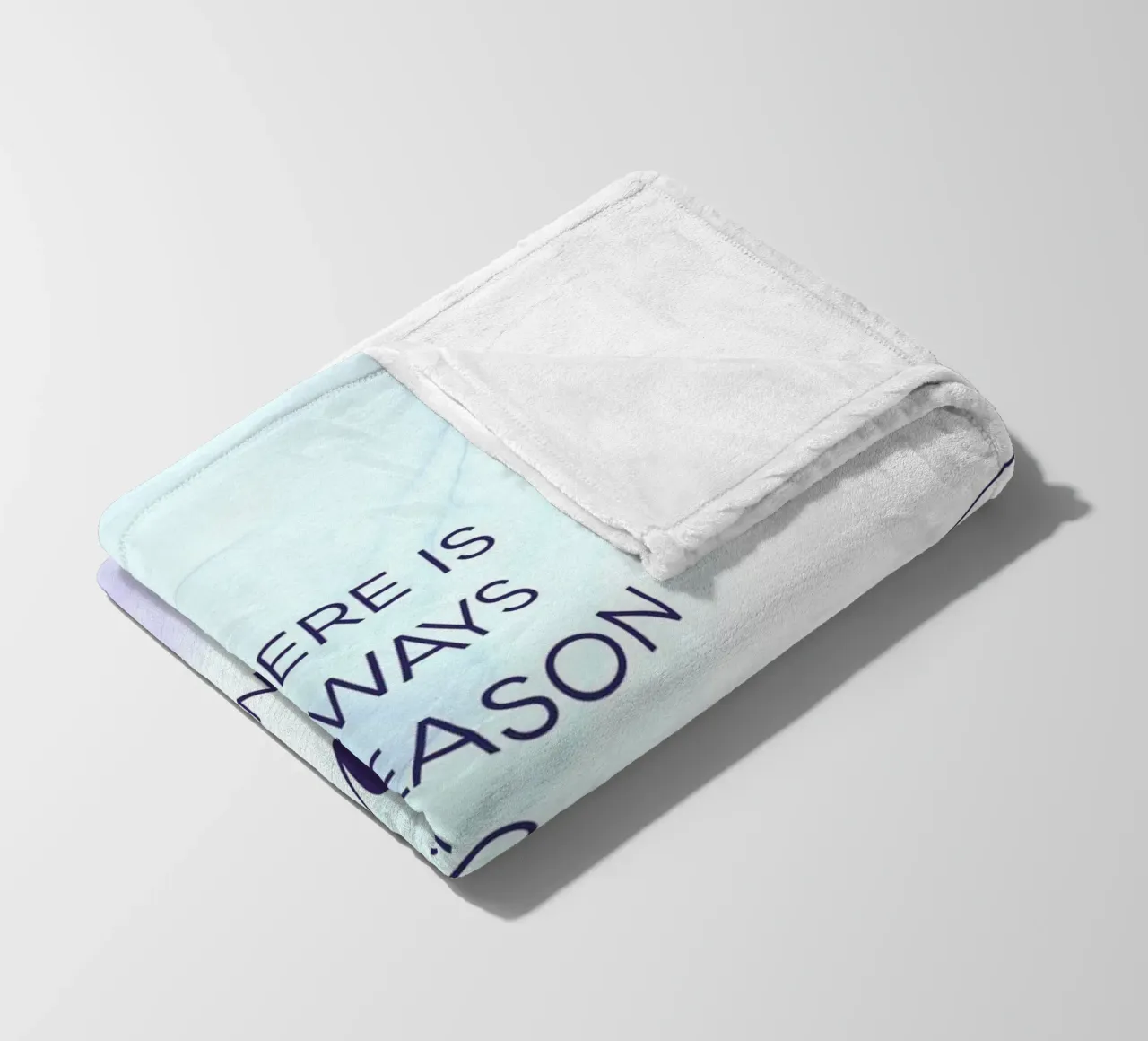 THERE IS ALWAYS A REASON TO SMILE | floating colors coperta in pile da Melanie Viola