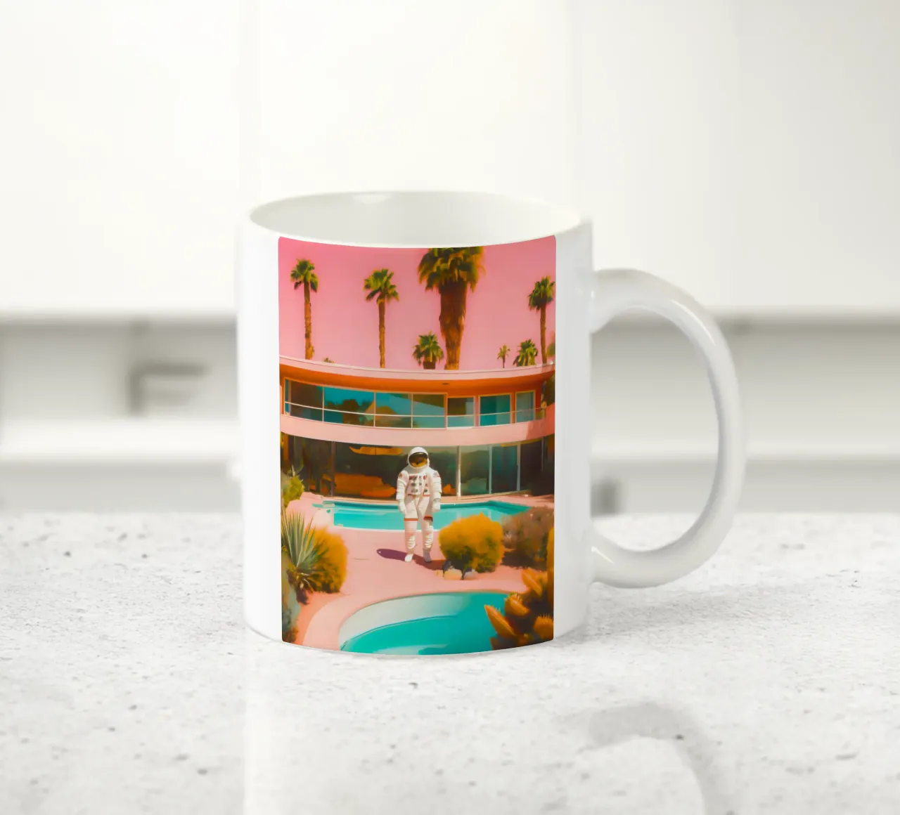 Rêve Californien tazza in ceramica da ICONICA Art Studio