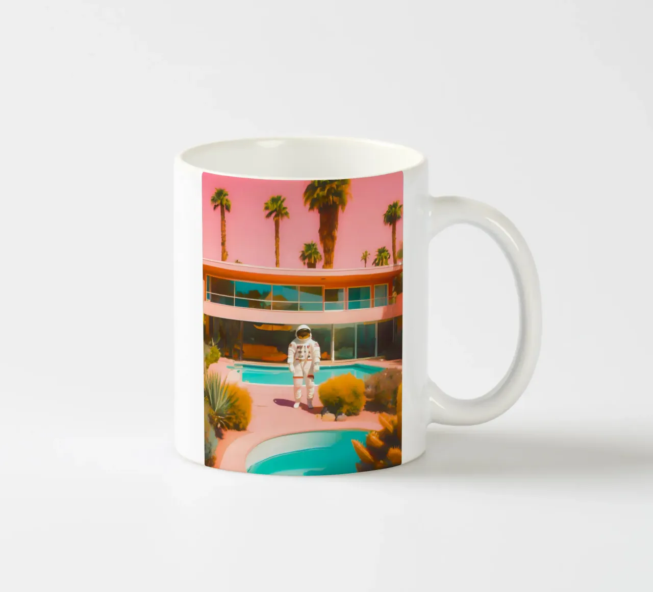 Rêve Californien tazza in ceramica da ICONICA Art Studio