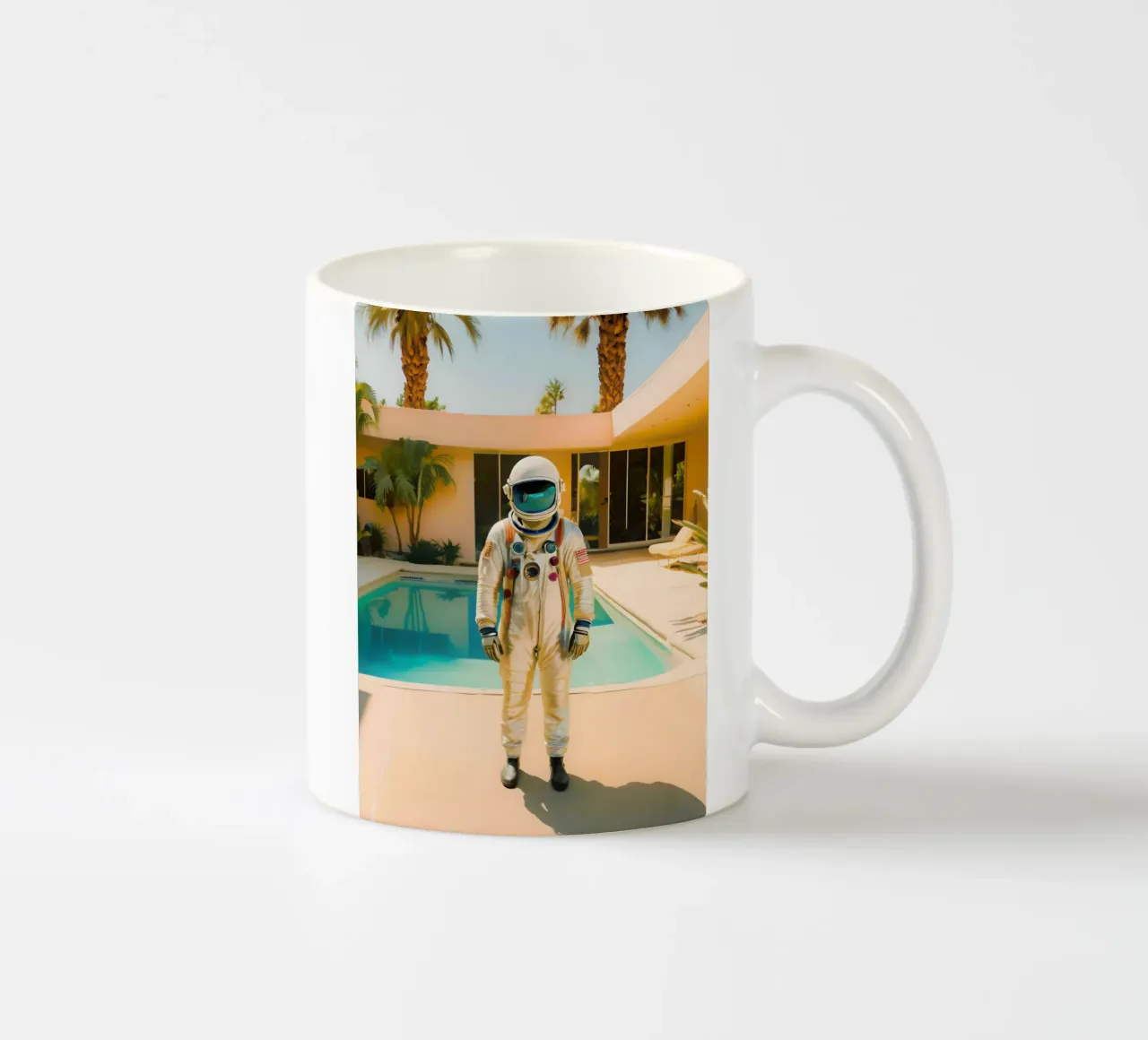 Fuga dalla California tazza in ceramica da ICONICA Art Studio