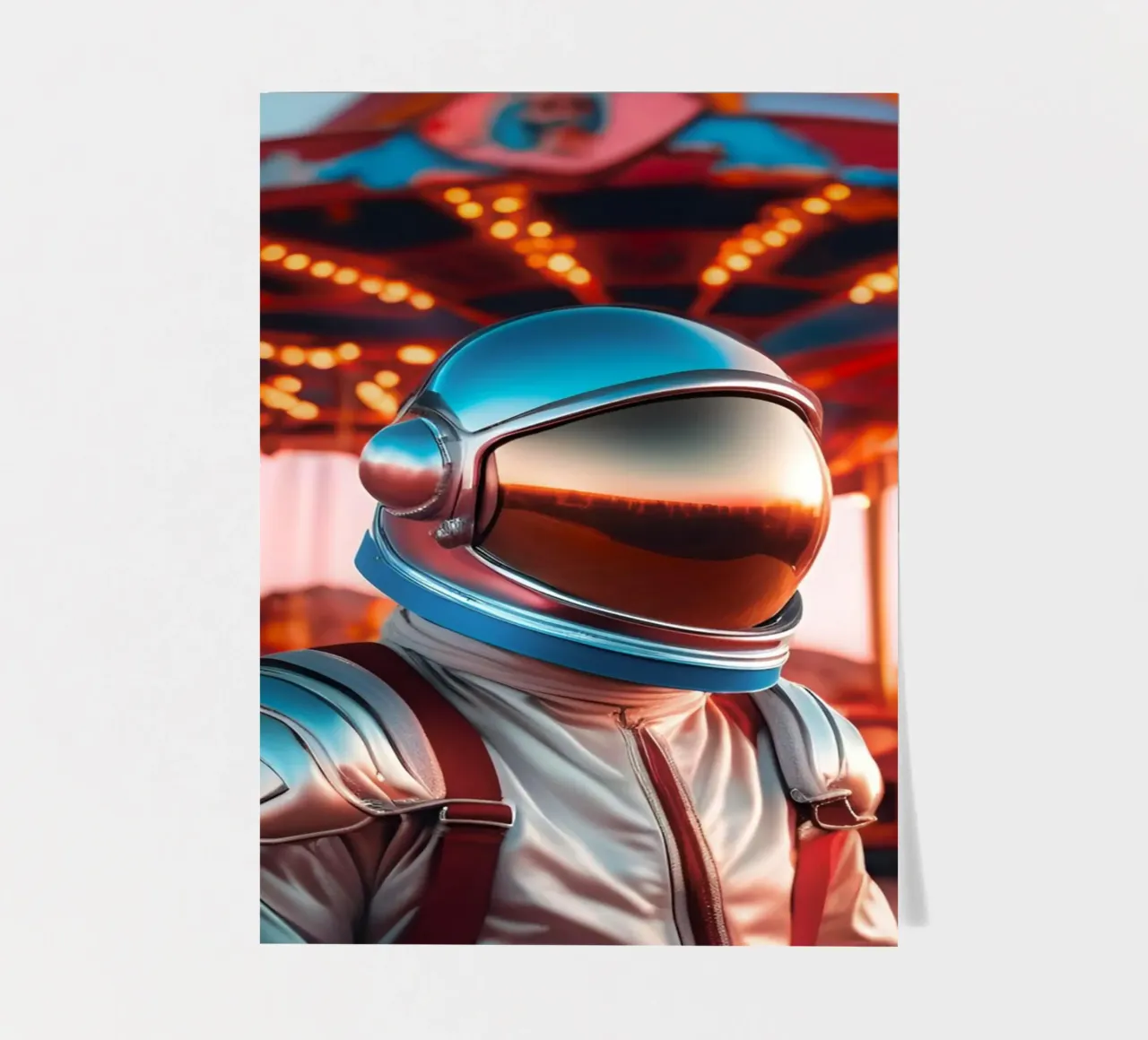 Träumen in der Wüste Stickerbogen von ICONICA Art Studio