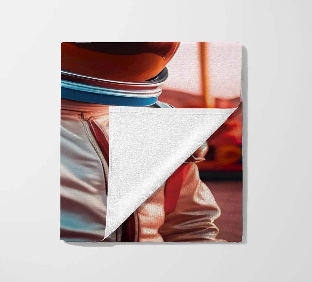 Träumen in der Wüste Strandtuch von ICONICA Art Studio