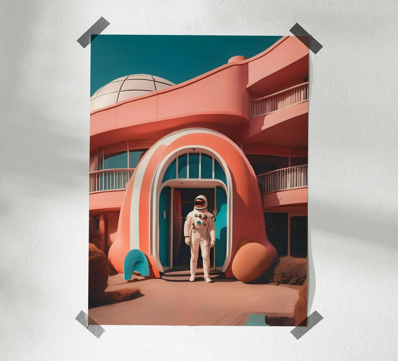 Journey to the Heart of the Future hahnemühle by ICONICA Art Studio