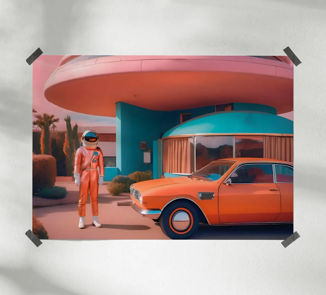 Incontro temporale poster da ICONICA Art Studio