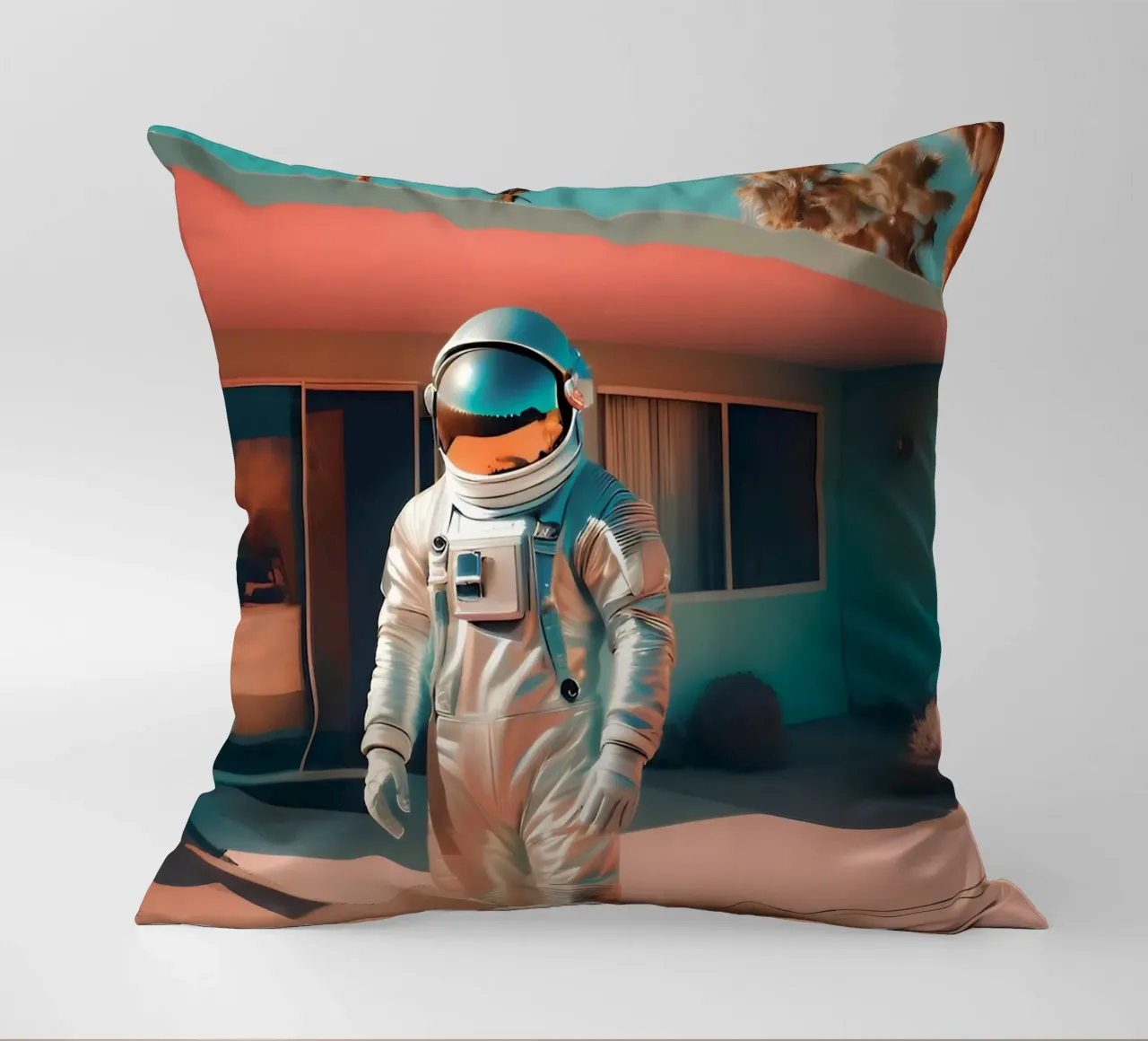 Esplorazione del tempo cuscino da ICONICA Art Studio