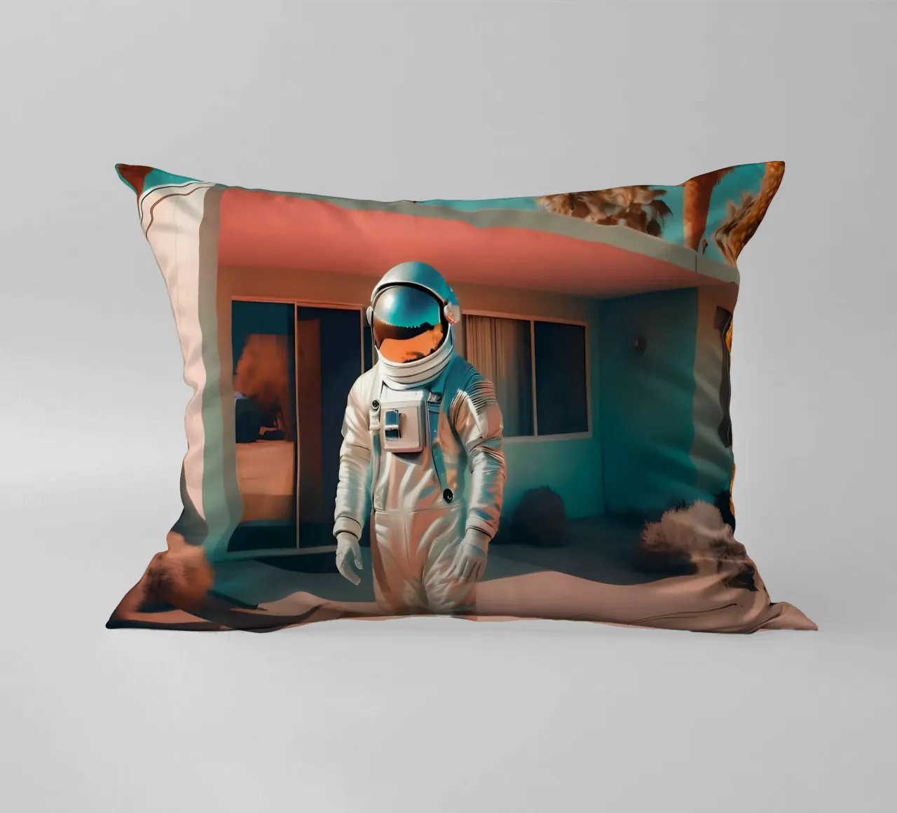 Esplorazione del tempo cuscino da ICONICA Art Studio