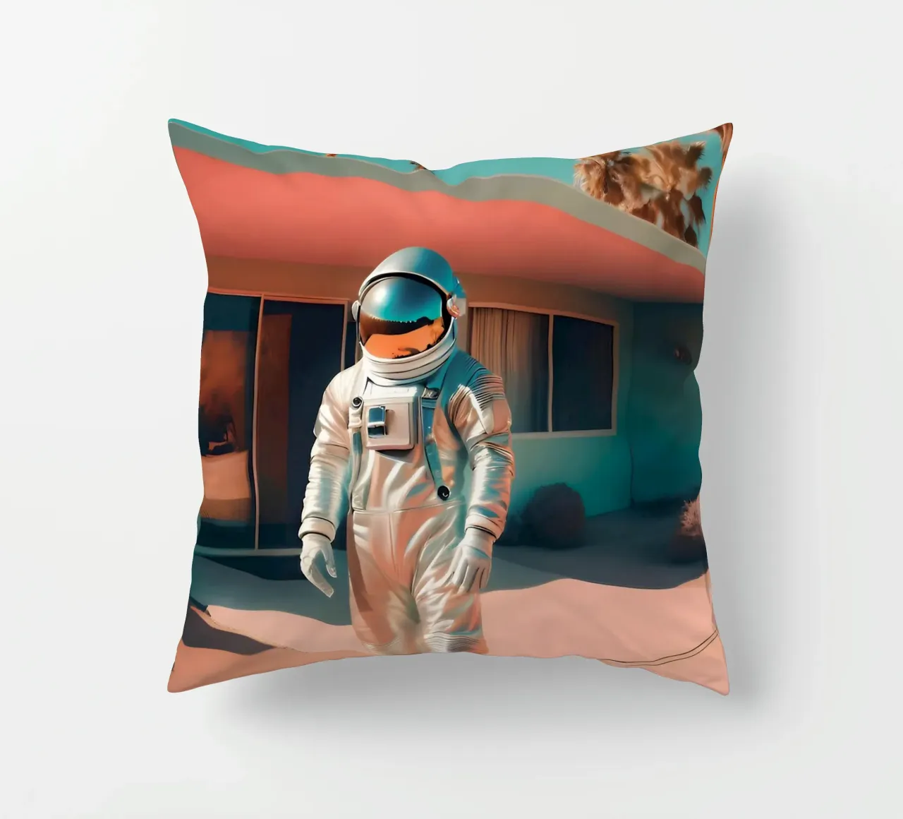 Esplorazione del tempo cuscino da ICONICA Art Studio