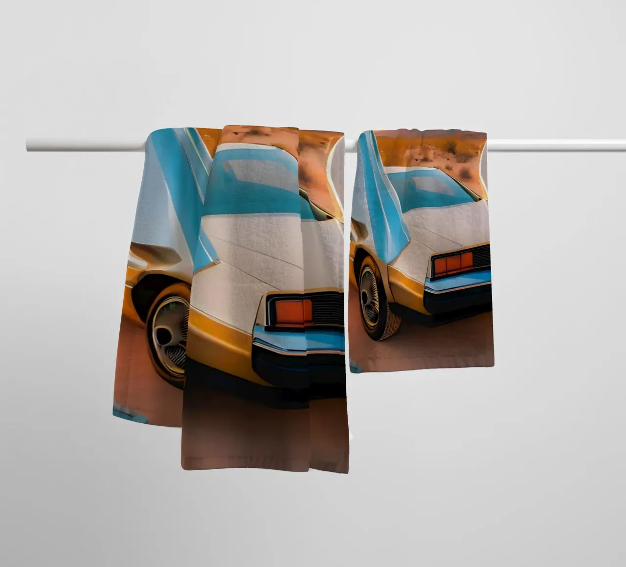 Viaggiatore cosmico asciugamano da bagno da ICONICA Art Studio