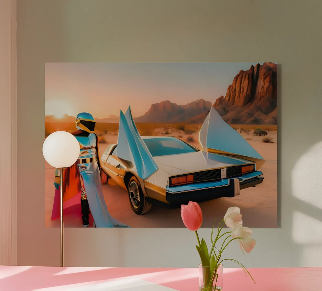 Viaggiatore cosmico plexiglass da ICONICA Art Studio