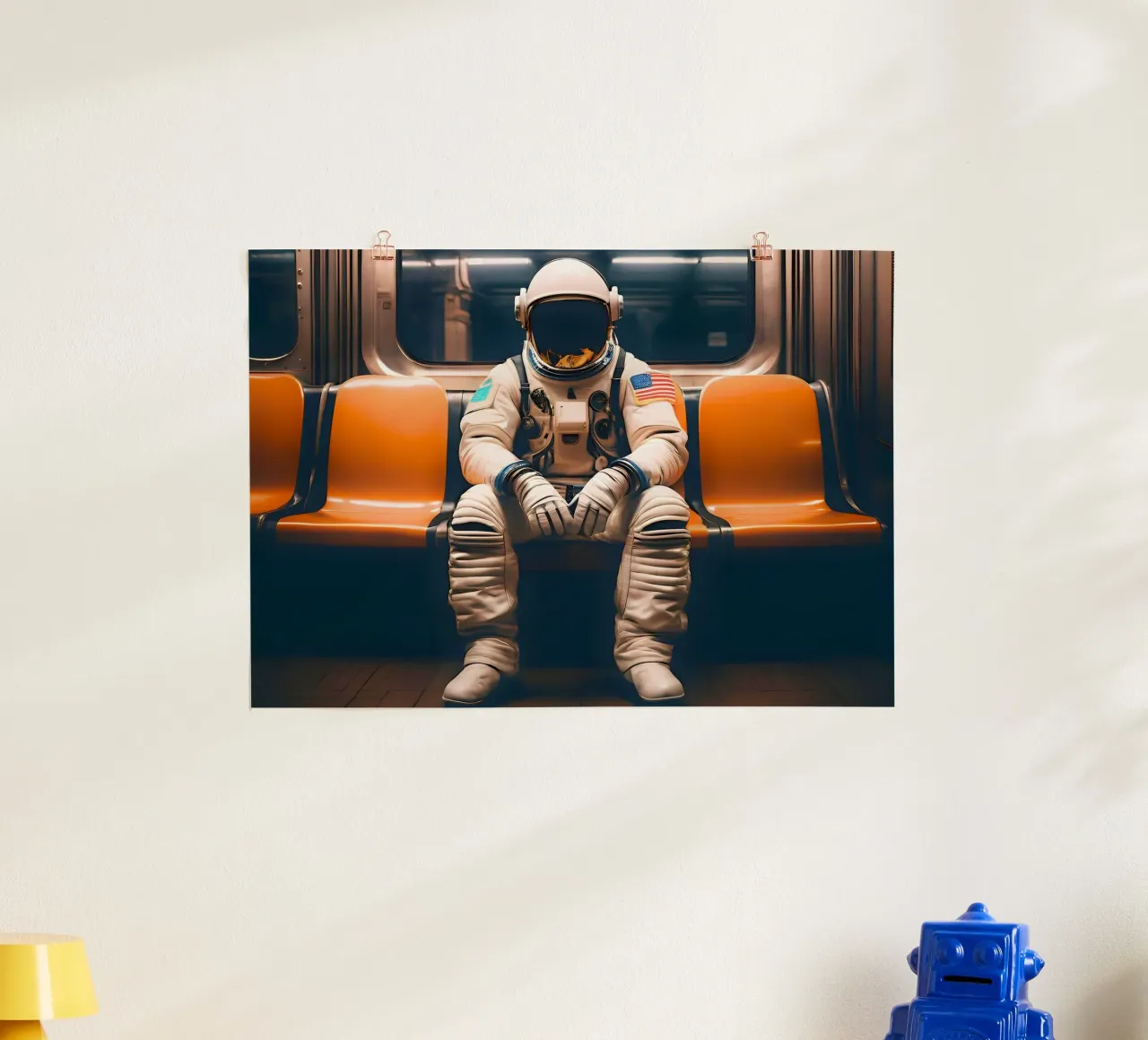 Cosmic Traveller hahnemühle by ICONICA Art Studio