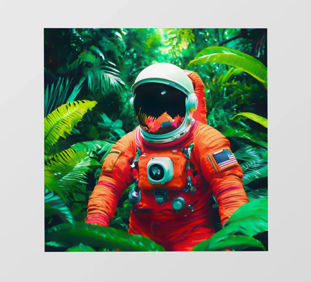 Esplorazione tropicale telo in pvc da ICONICA Art Studio