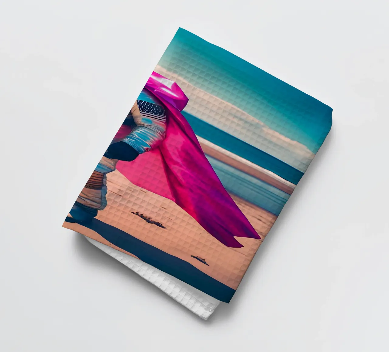 Soli sulla spiaggia canovaccio da cucina da ICONICA Art Studio