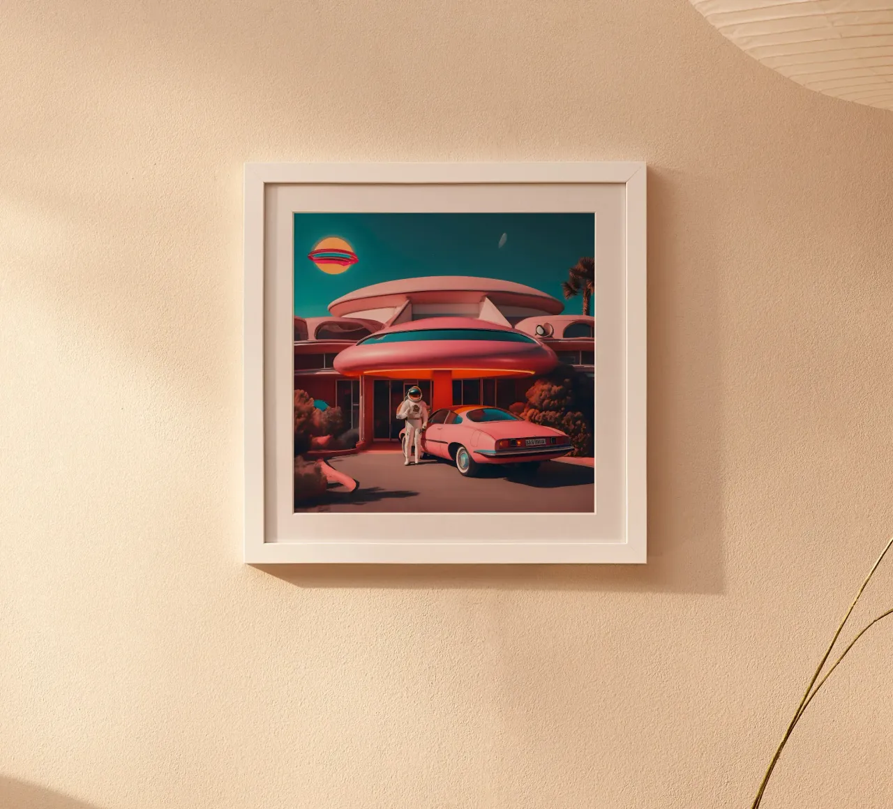 Besucher aus der Zukunft Hahnemühle von ICONICA Art Studio