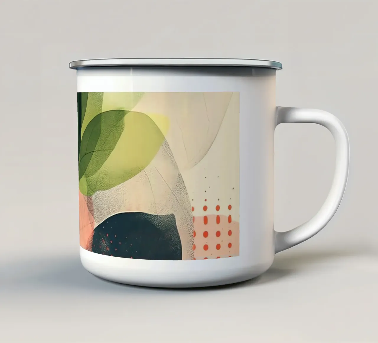 Fogliame tazza in smalto da LaylaOzHome