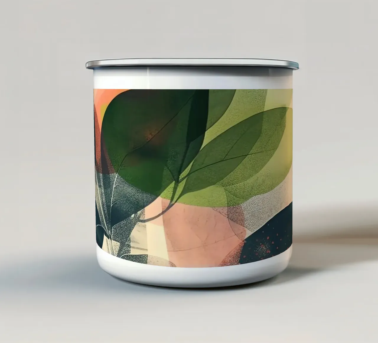 Fogliame tazza in smalto da LaylaOzHome