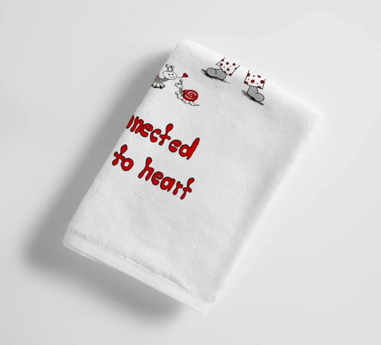 True Love is to feel connected from heart to heart towel by Pferdemädchen
