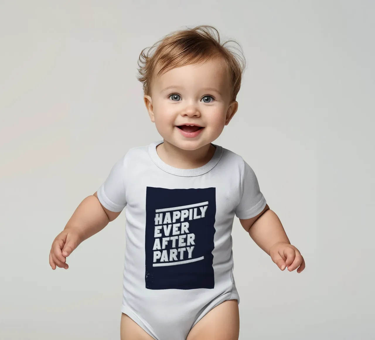 Happily body neonato maniche corte da LeDieg