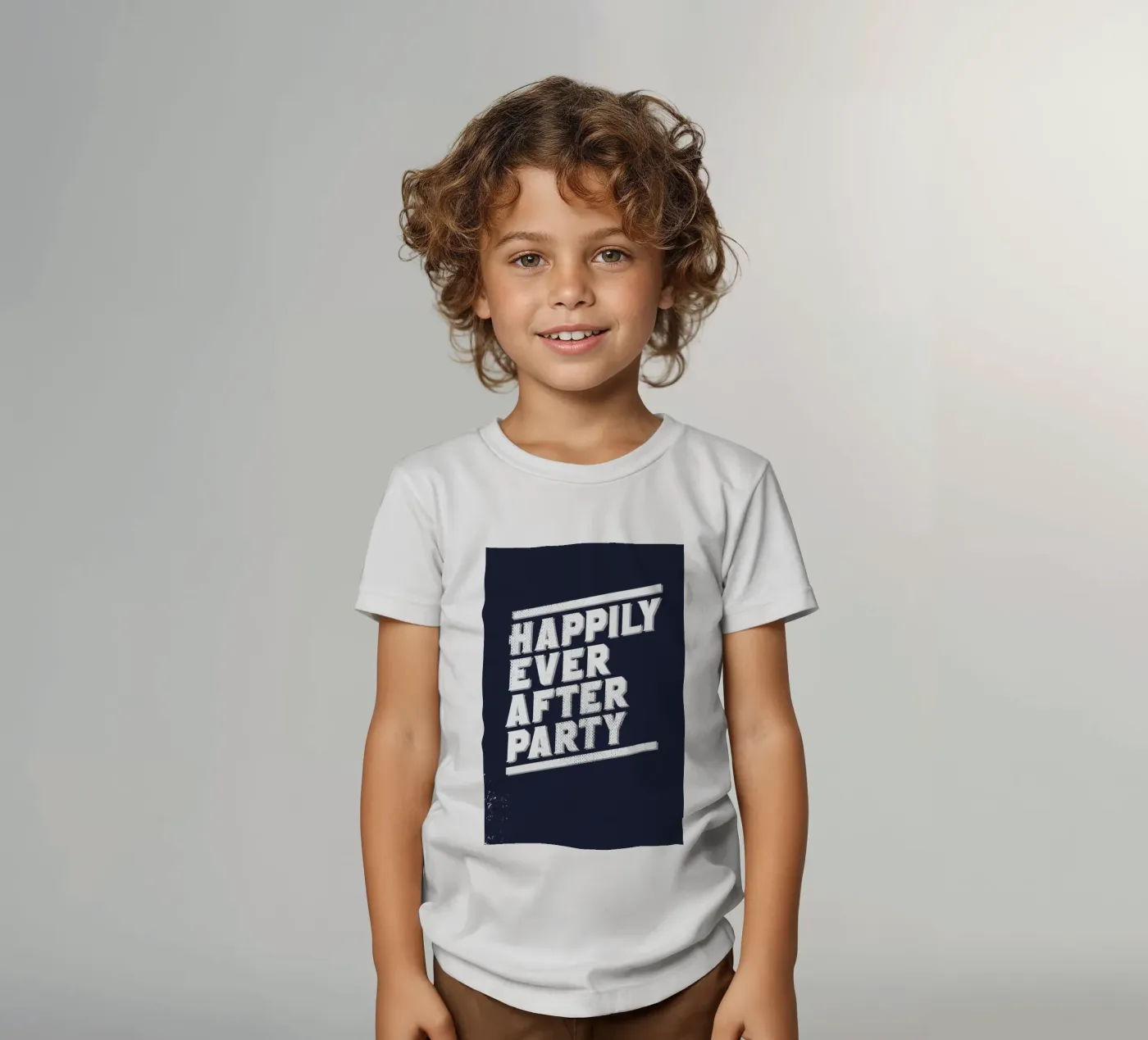 Happily t-shirt bambini da LeDieg