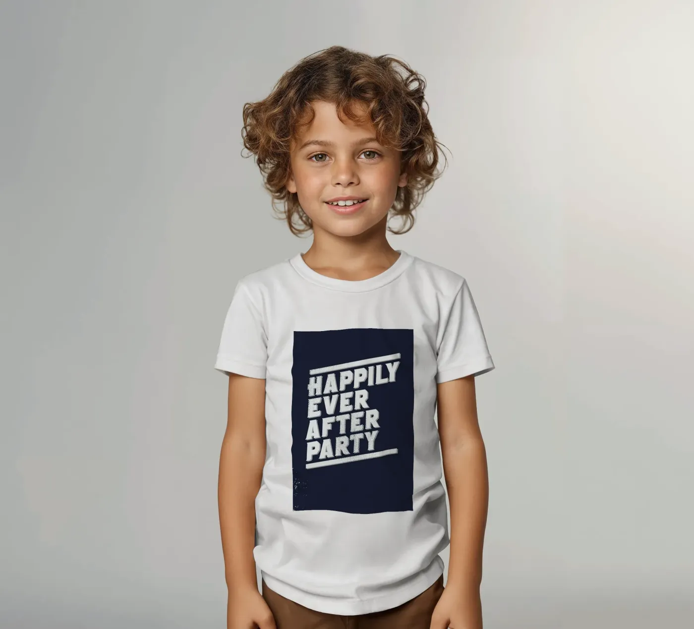 Happily t-shirt bambini da LeDieg