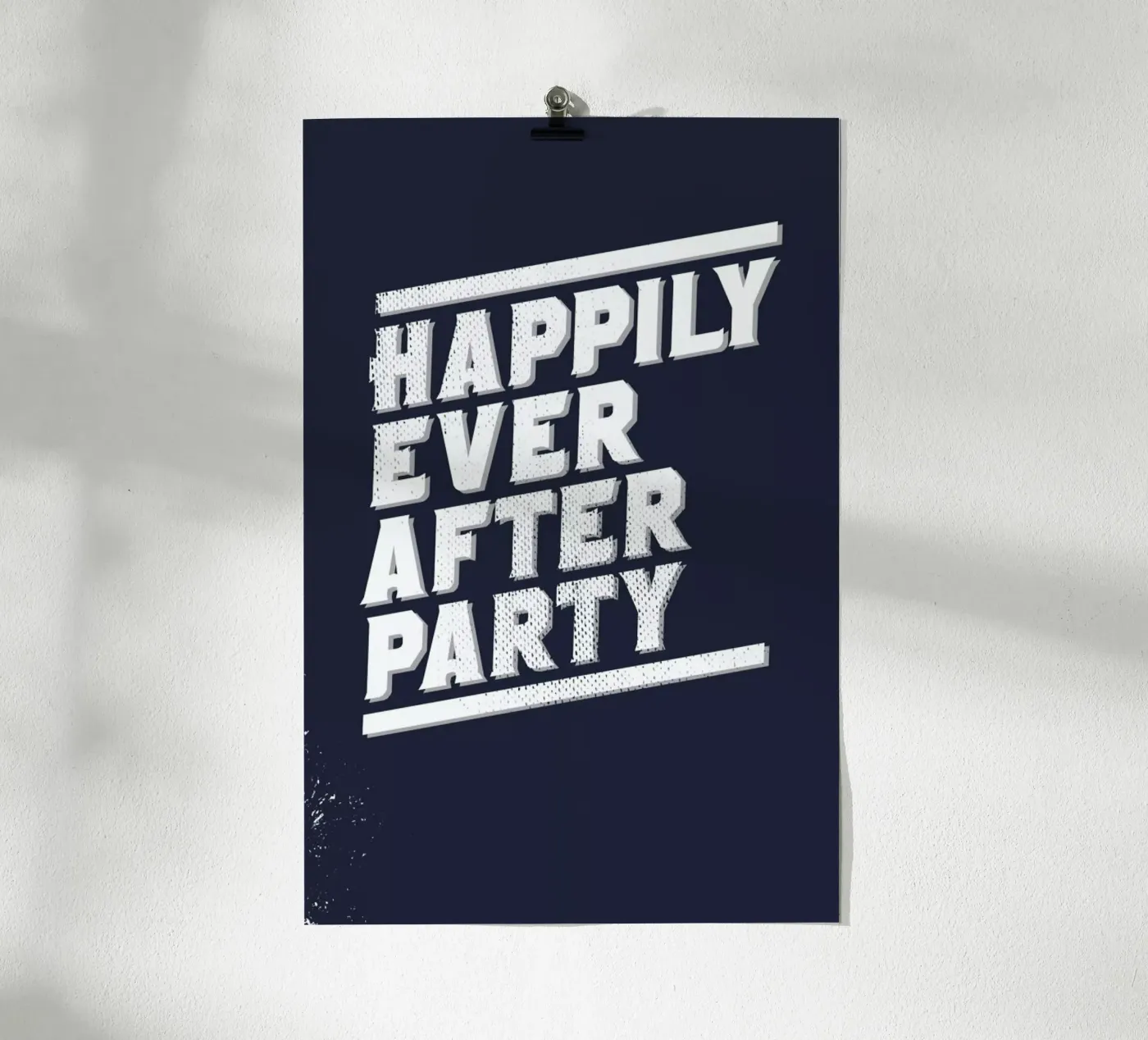 Happily poster by LeDieg