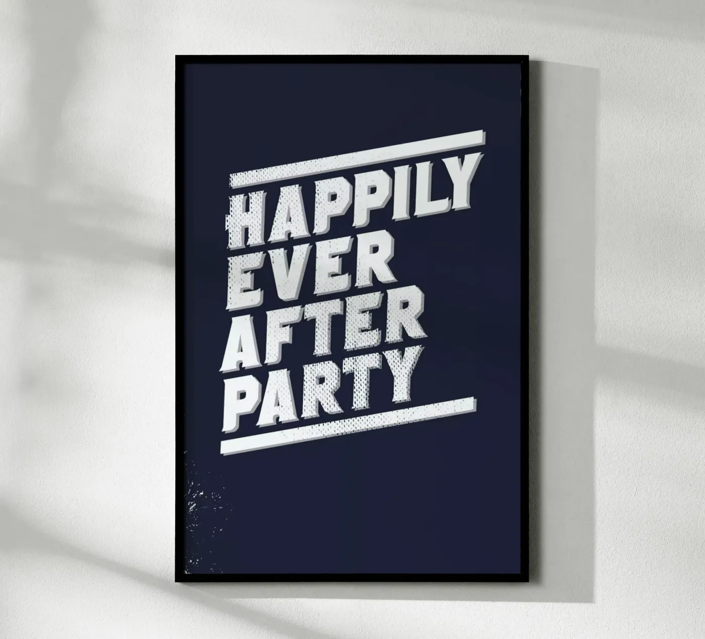 Happily poster by LeDieg