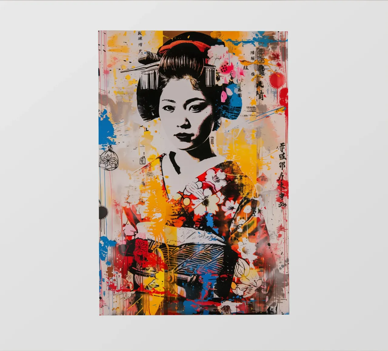 Geisha | Memoria giapponese telo in pvc da Autofocus