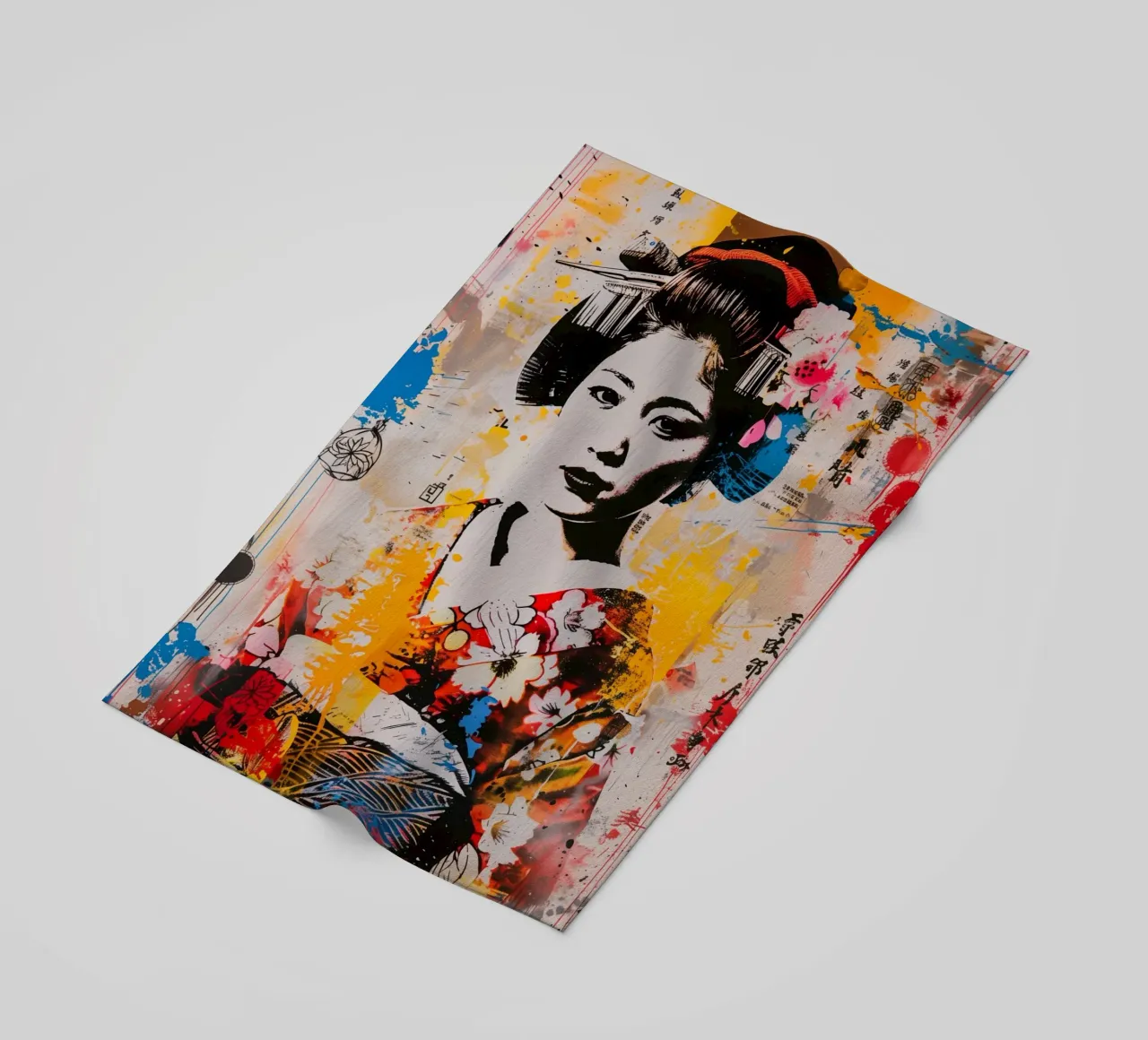 Geisha | Memoria giapponese telo mare da Autofocus