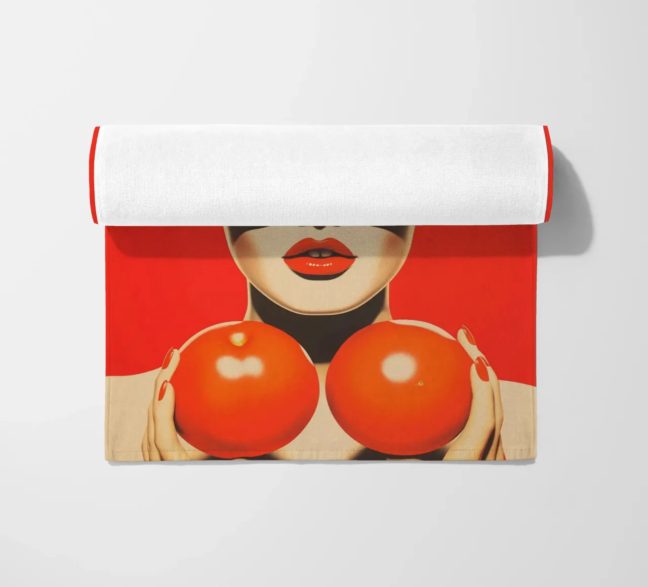 Pomodori freschi per la cucina telo mare da Autofocus