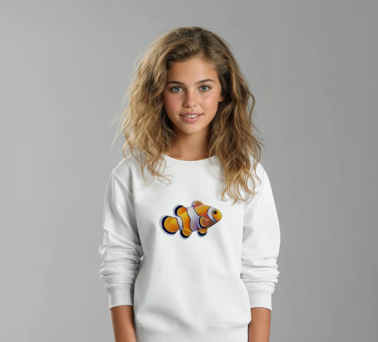 Clownfisch felpa bambino da Graphit und Farbe