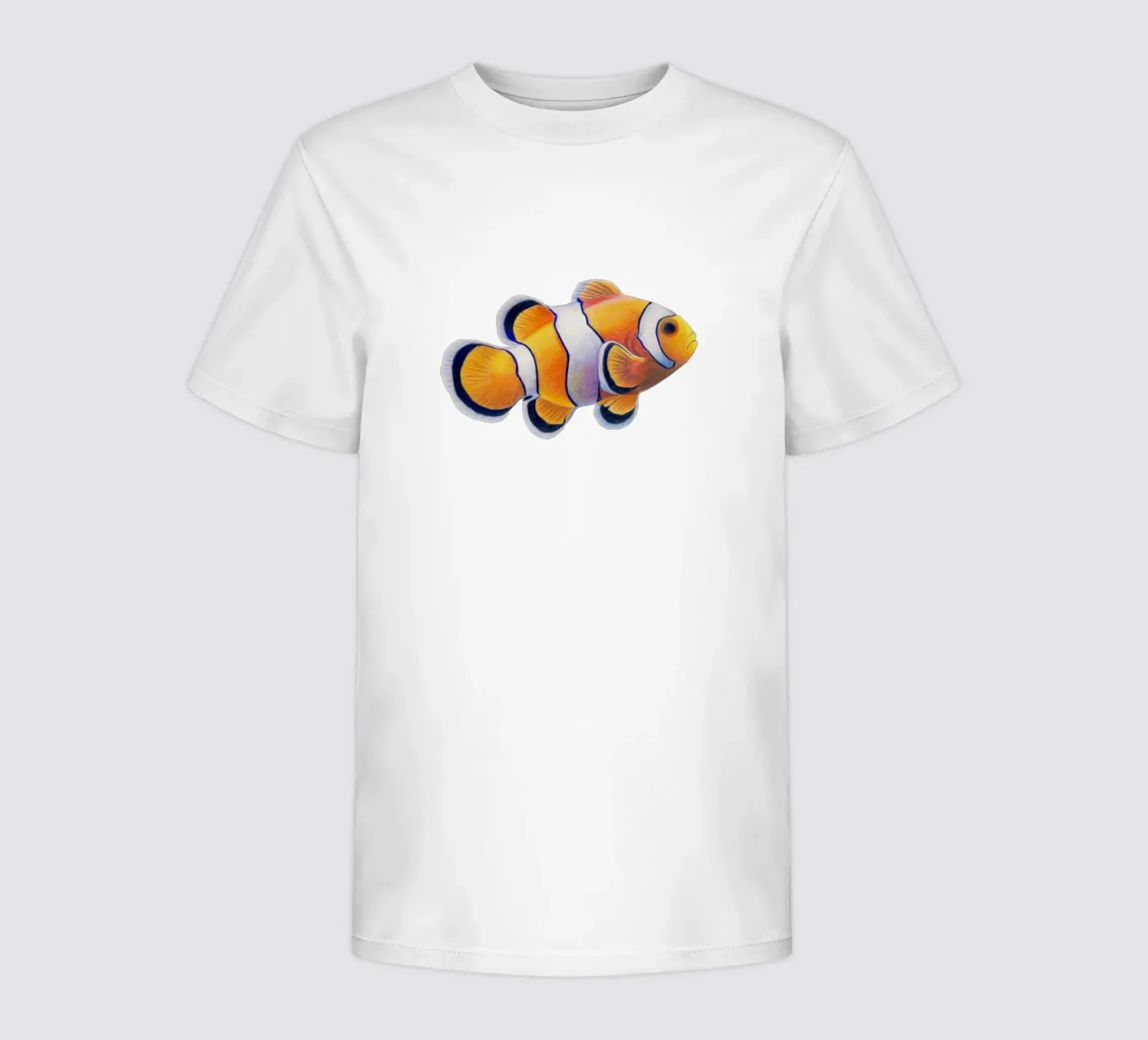 Clownfisch t-shirt bambini da Graphit und Farbe