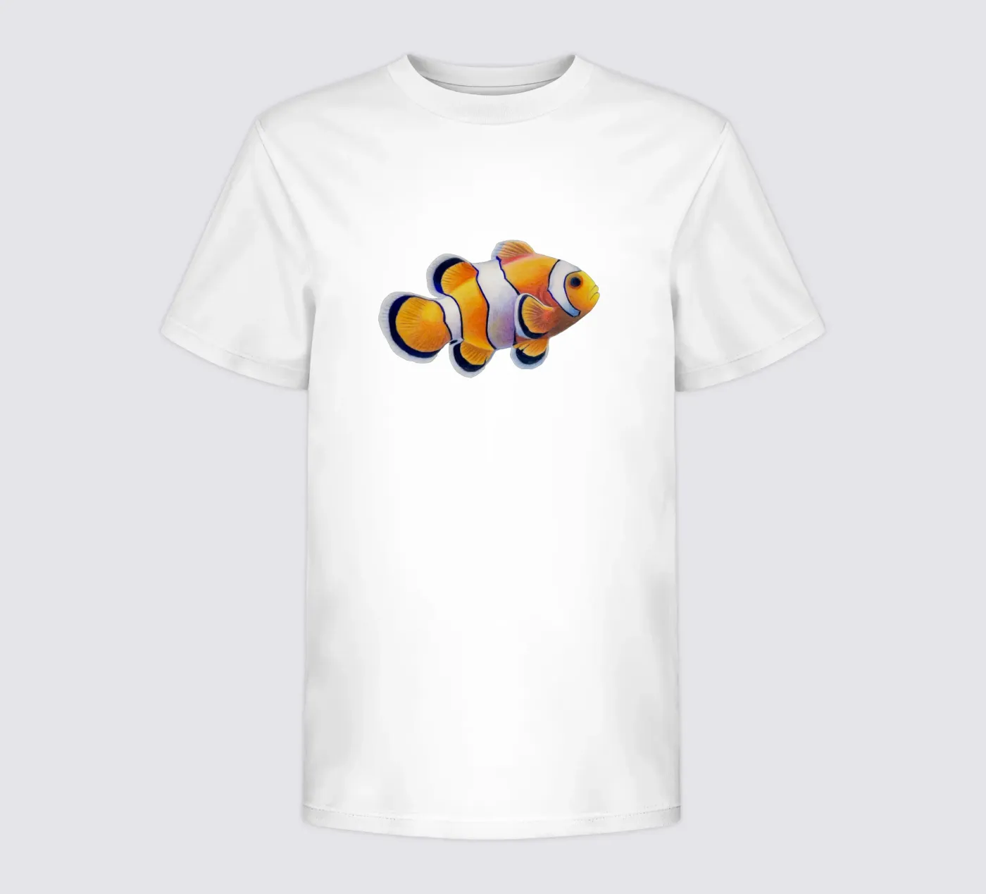 Clownfisch t-shirt bambini da Graphit und Farbe