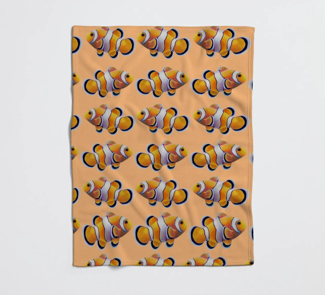 Clownfisch coperta in pile da Graphit und Farbe