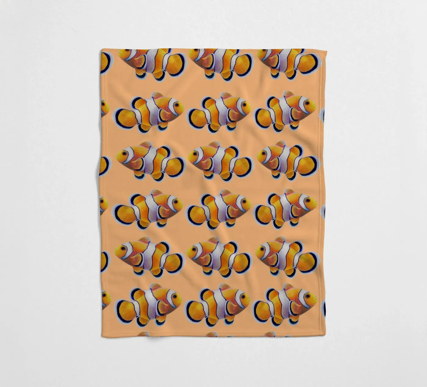 Clownfisch fleecedeken van Graphit und Farbe