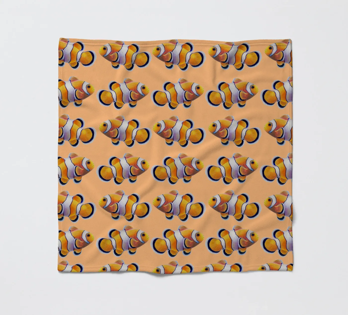 Clownfisch fleecedeken van Graphit und Farbe