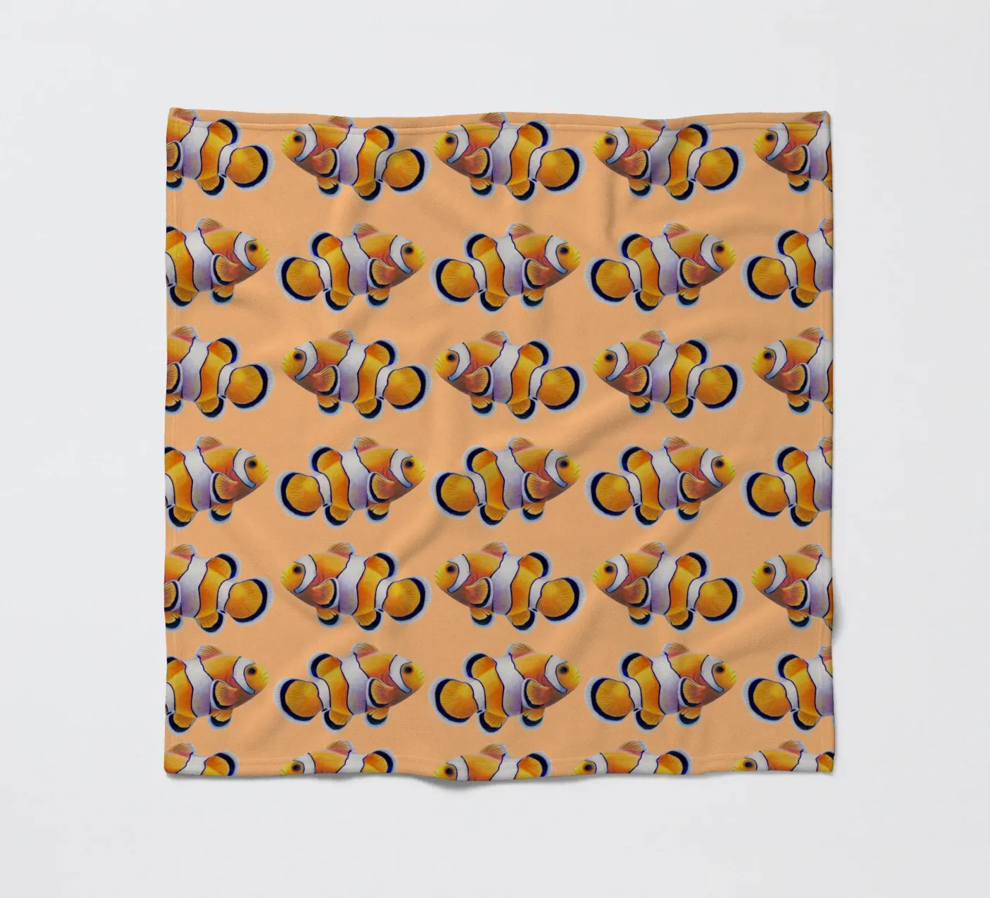 Clownfisch fleecedeken van Graphit und Farbe