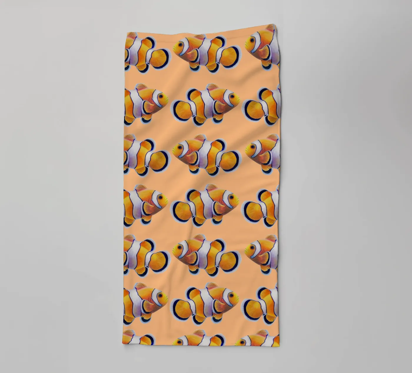 Clownfisch badhanddoek van Graphit und Farbe
