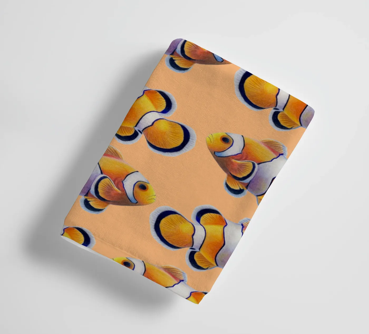 Clownfisch badhanddoek van Graphit und Farbe