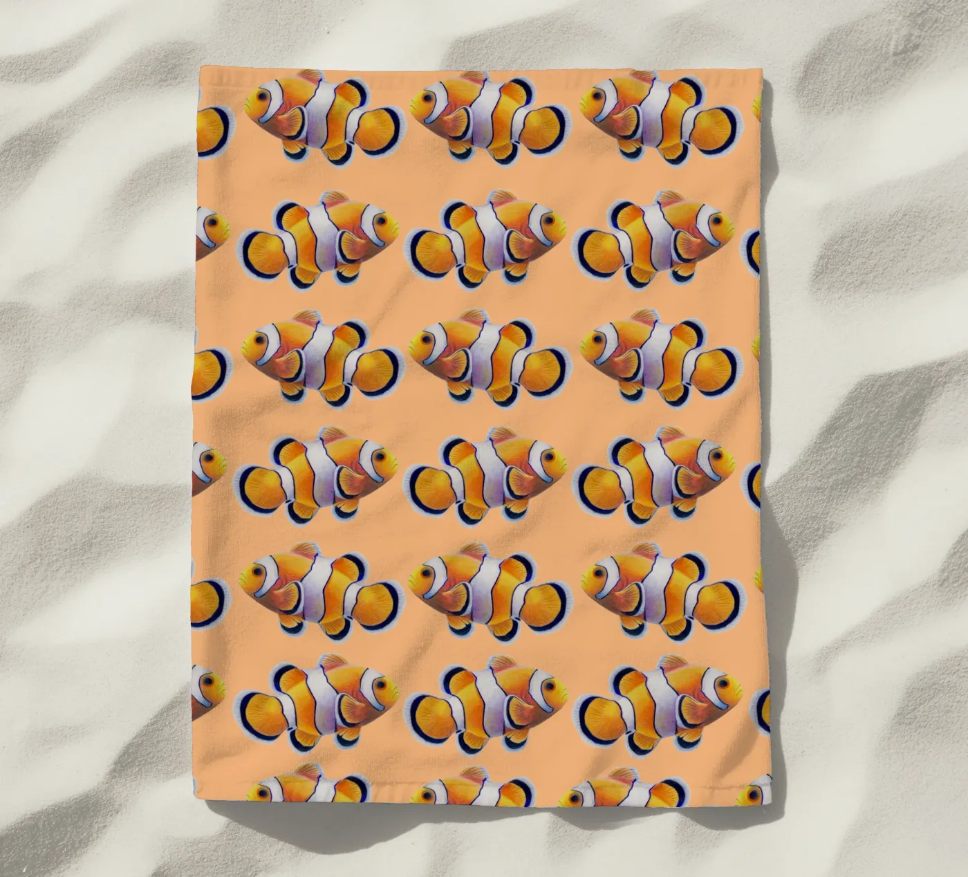 Clownfisch telo mare da Graphit und Farbe