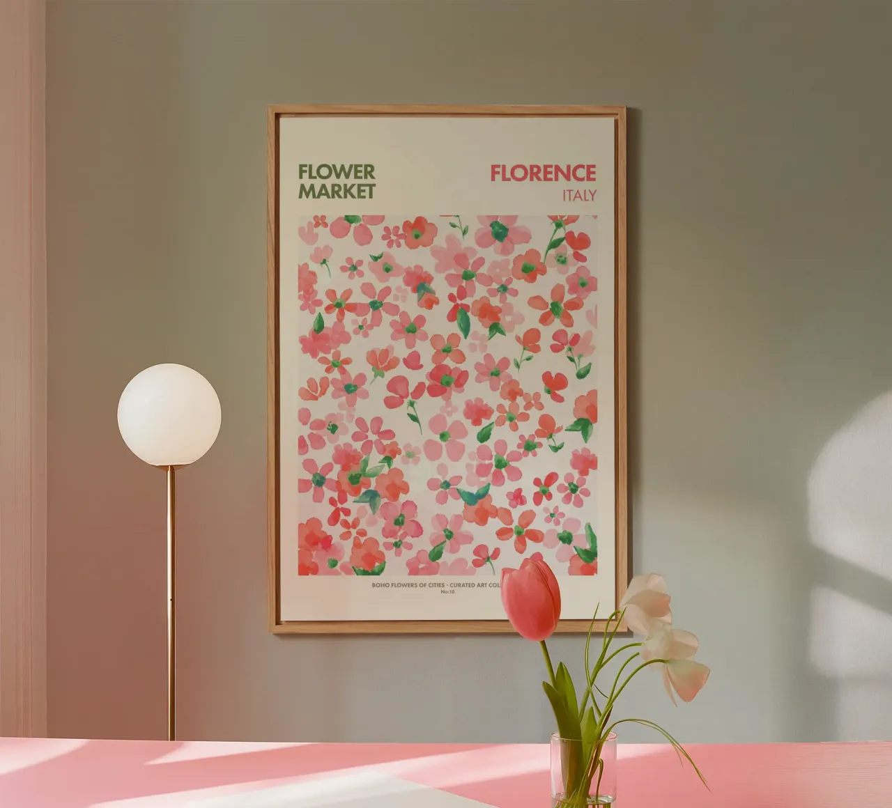 Emel Tunaboylu - Mercato dei fiori Firenze alluminio dibond da The Artcircle