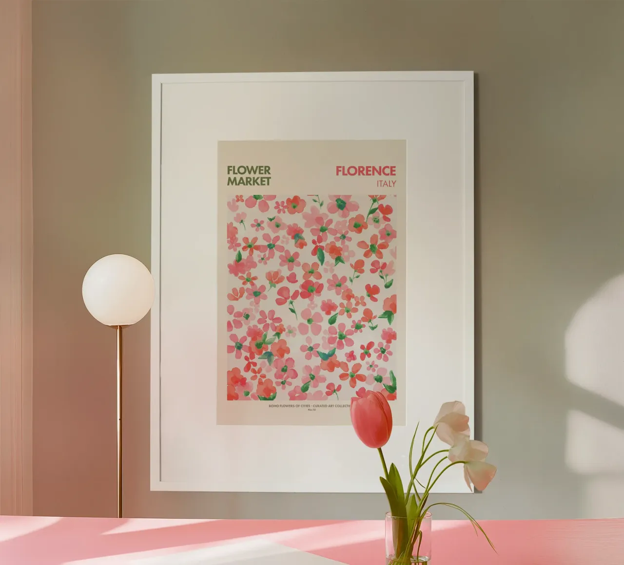 Emel Tunaboylu - Mercato dei fiori Firenze carta hahnemühle da The Artcircle