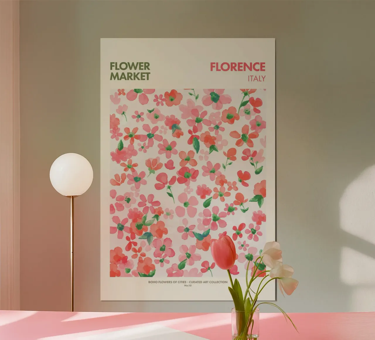 Emel Tunaboylu - Mercato dei fiori Firenze carta hahnemühle da The Artcircle