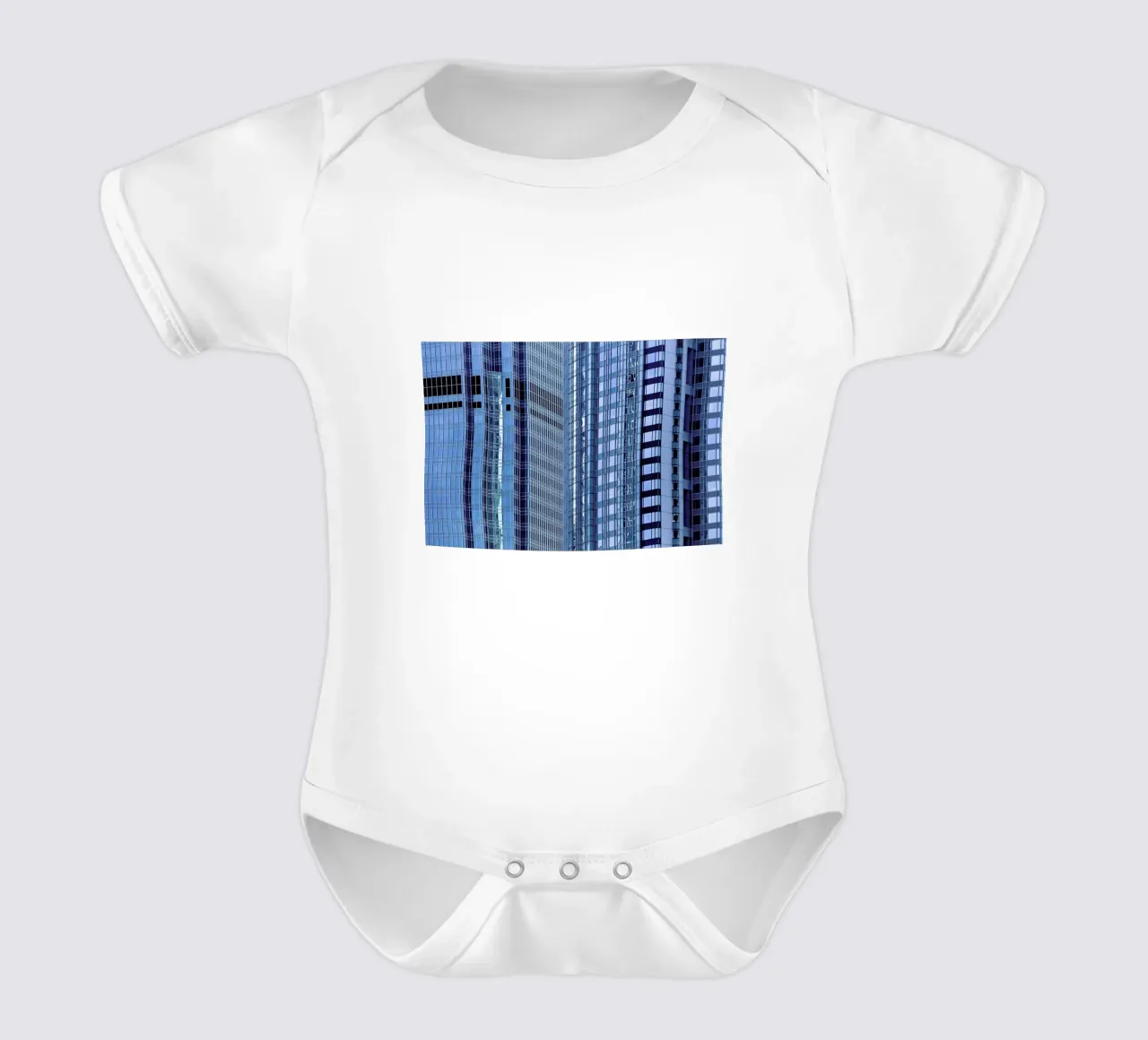 Façade. Hong Kong body neonato maniche corte da Simon Butterworth