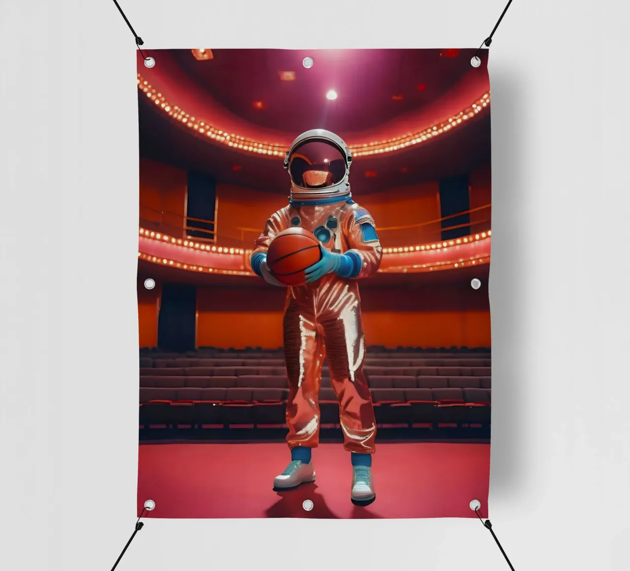 Dunk galattico telo in pvc da ICONICA Art Studio