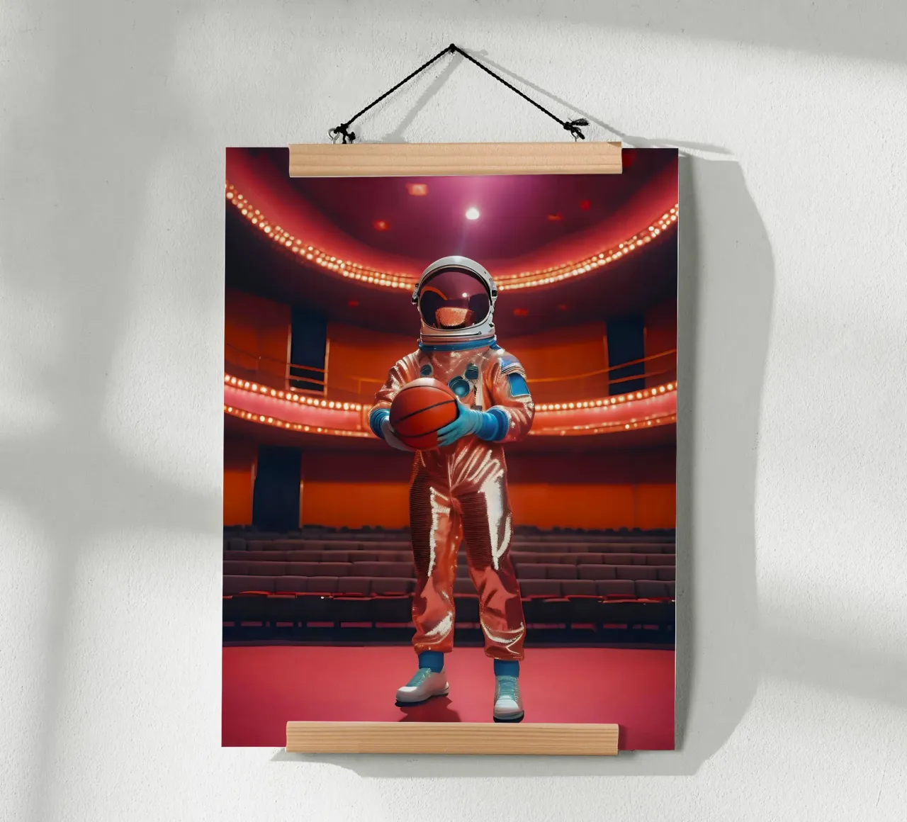 Dunk galattico carta hahnemühle da ICONICA Art Studio