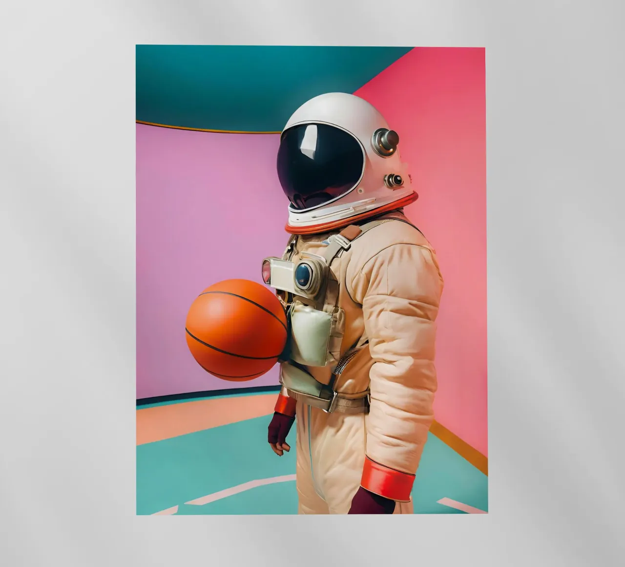 Match without Gravity backlit film by ICONICA Art Studio