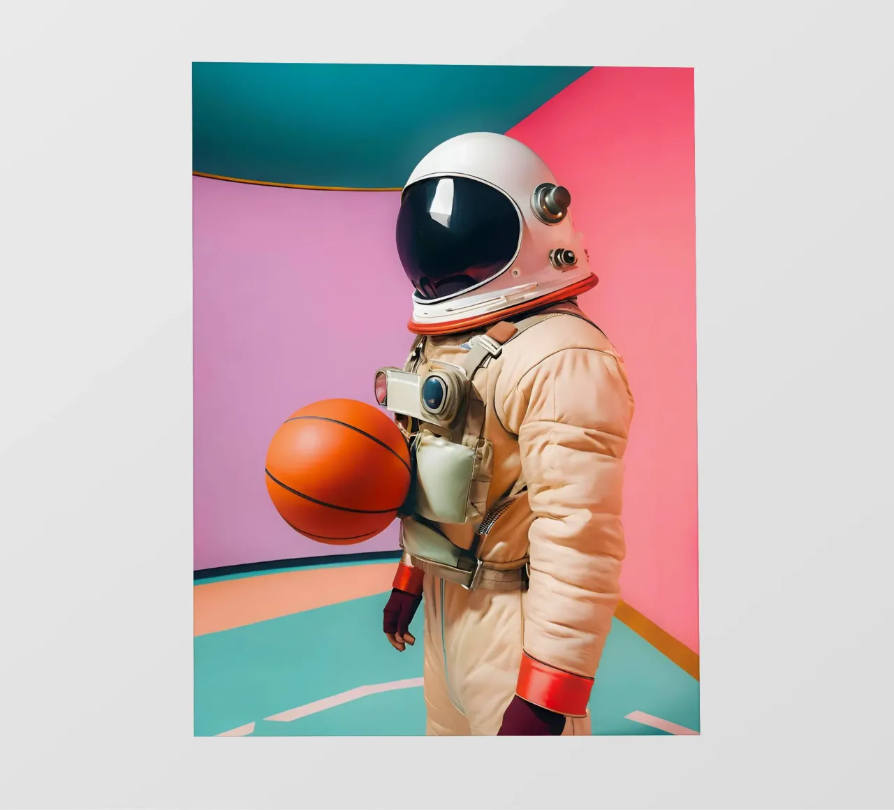 Match without Gravity backlit film by ICONICA Art Studio