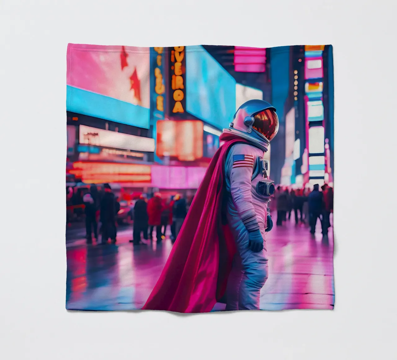 Astronauta urbano coperta in pile da ICONICA Art Studio