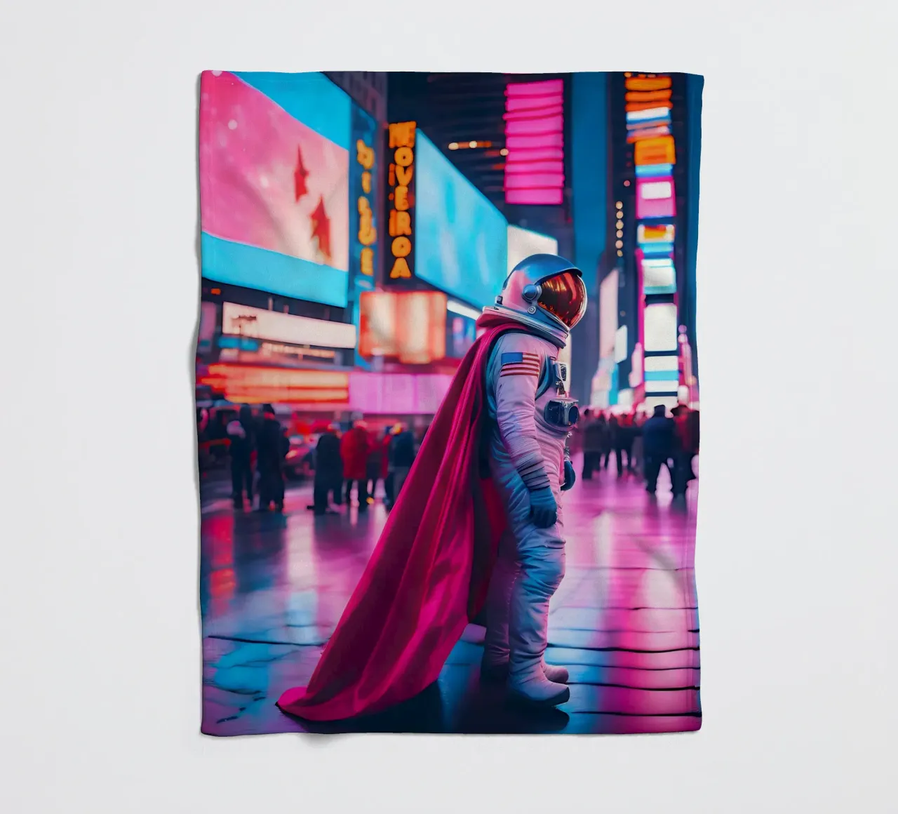 Astronauta urbano coperta in pile da ICONICA Art Studio